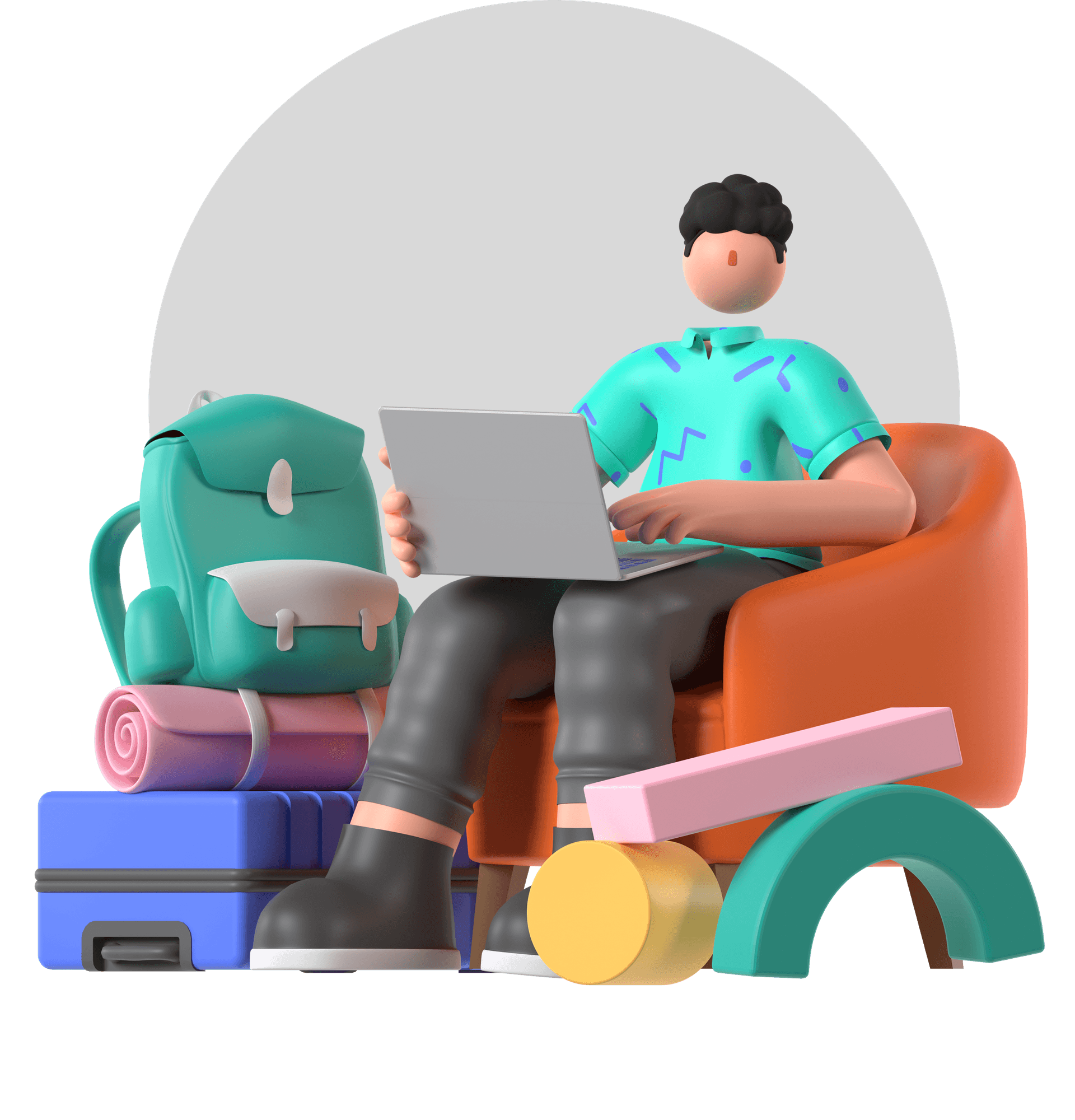 SAT EXAM Illustration